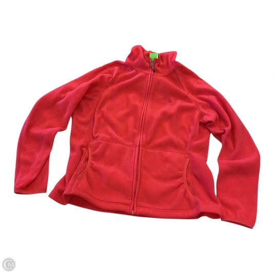 Jacket Fleece By The North Face In Coral, Size: Xlp