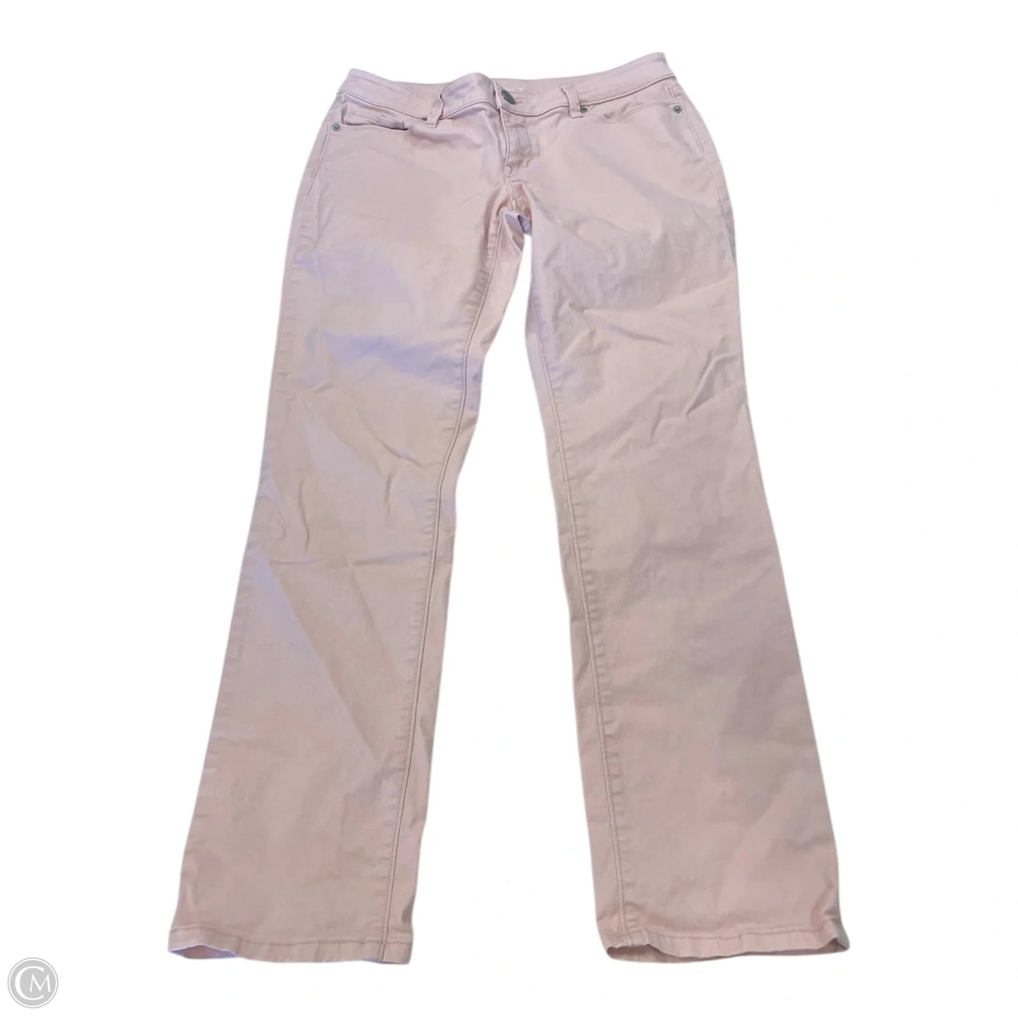 Pants Cropped By Loft In Pink, Size: 10