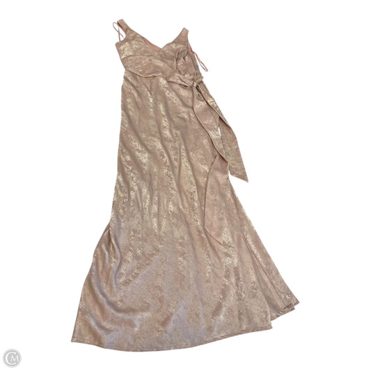 Dress Casual Maxi By Lauren By Ralph Lauren In Pink, Size: 10