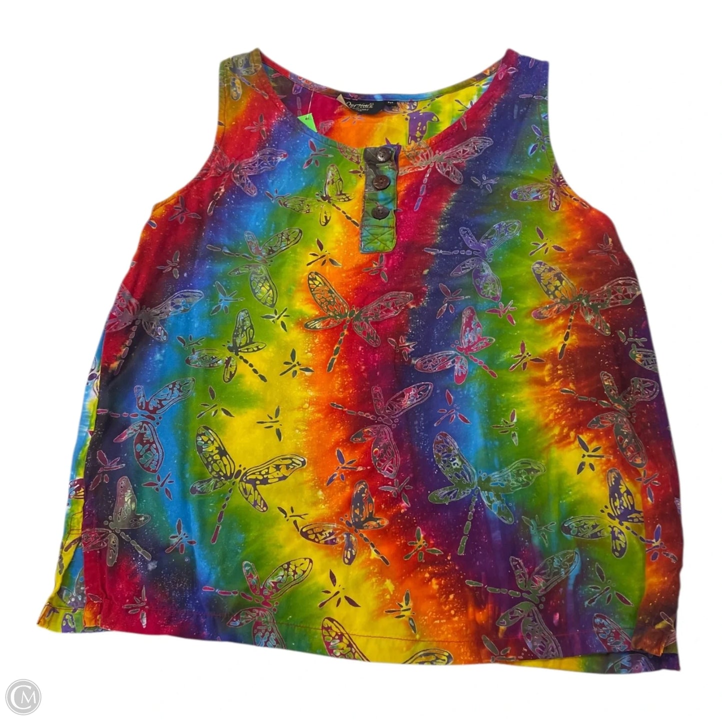Top Sleeveless By Clothes Mentor In Multi-colored, Size: M