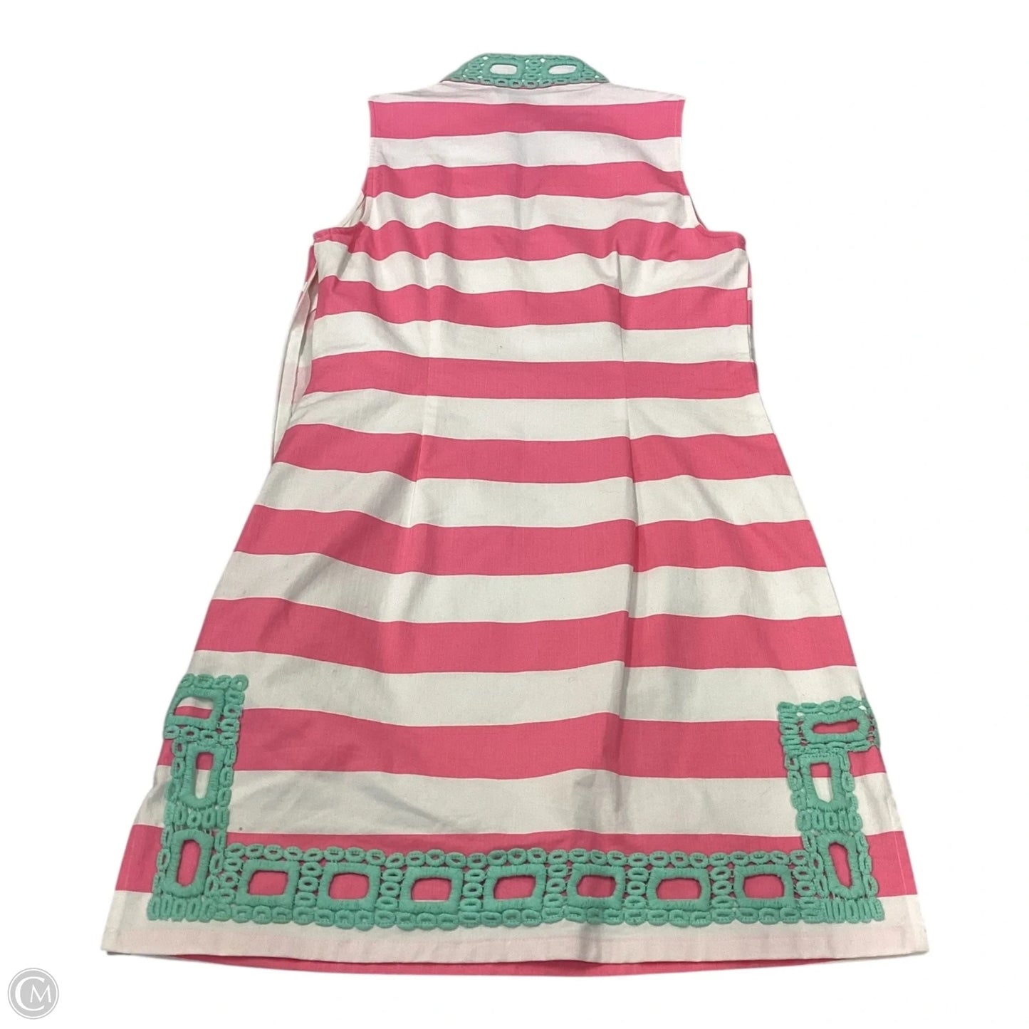 Dress Casual Short By Sail To Sable In Pink & White, Size: Xs