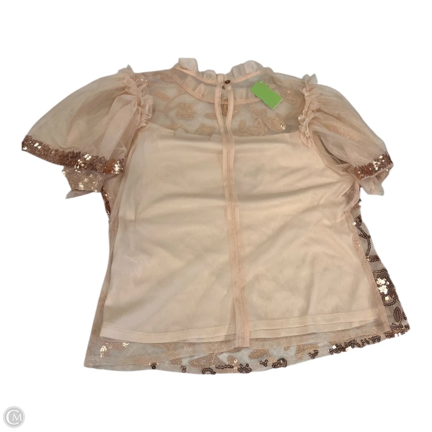 Top Short Sleeve By Marc New York In Pink, Size: M