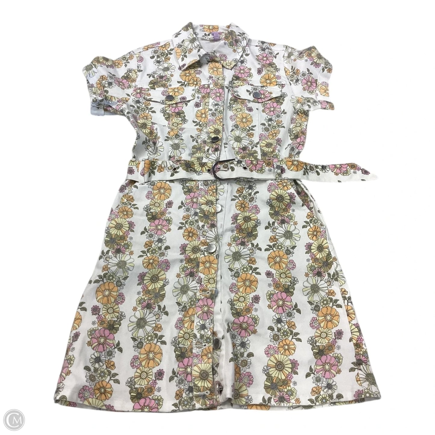 Dress Casual Short By Baevely In Floral Print, Size: S