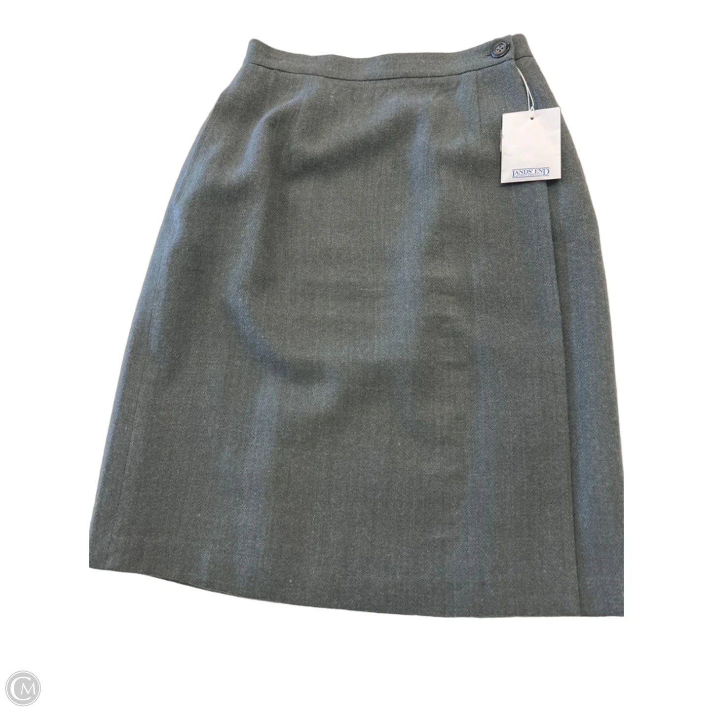 Skirt Mini & Short By Lands End In Grey, Size: 4