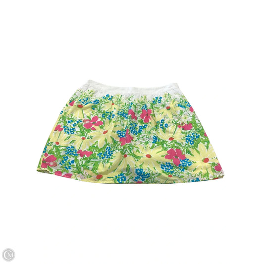 Skirt Designer By Lilly Pulitzer In Floral Print, Size: 6