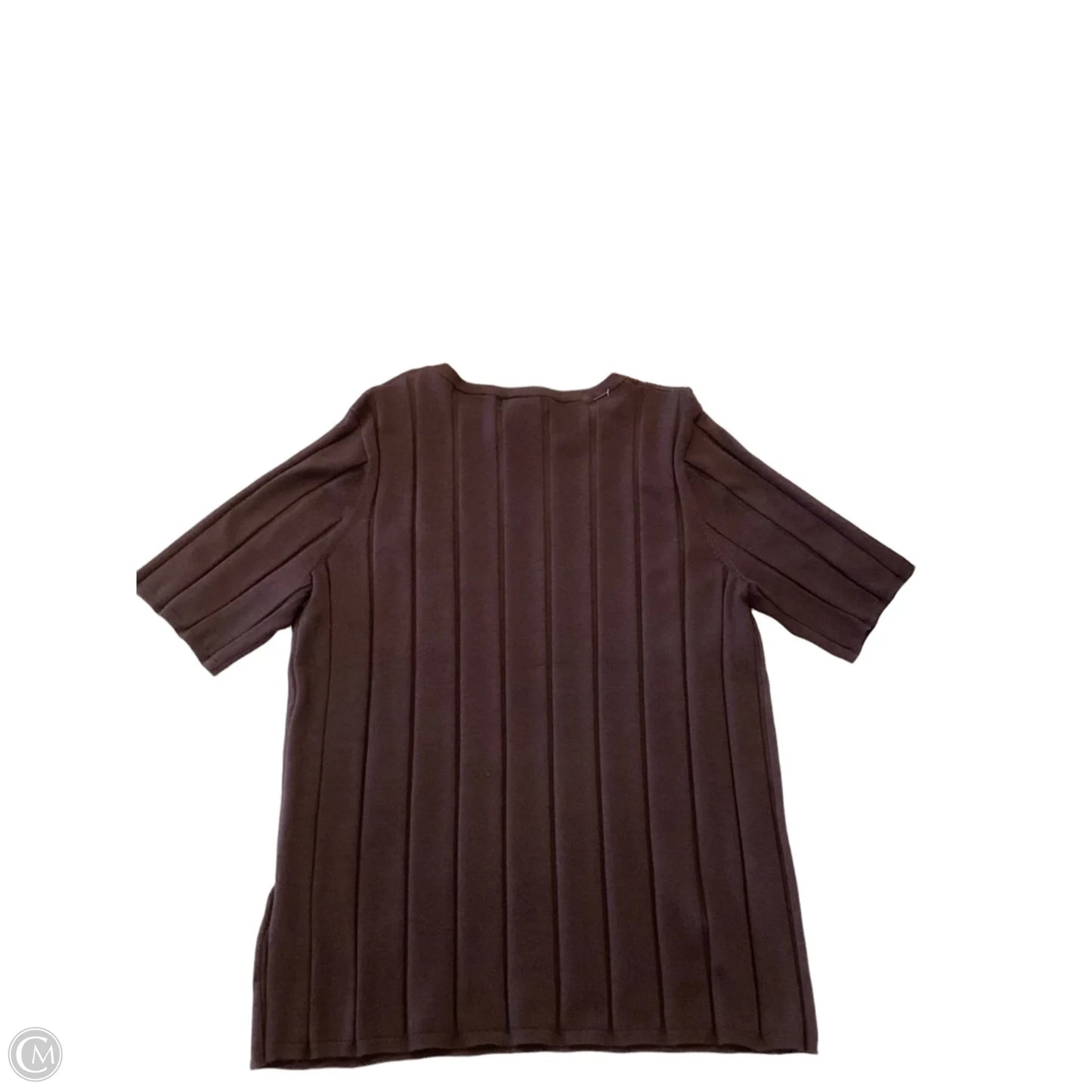 Top Short Sleeve By House Of Harlow In Brown, Size: L