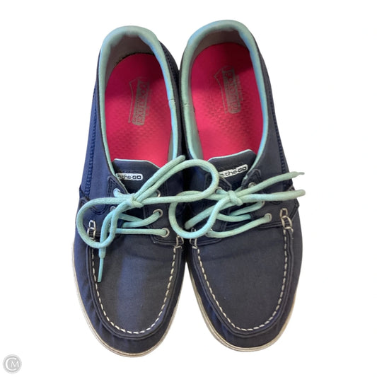 Shoes Flats By Skechers In Blue, Size: 8.5