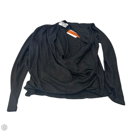 Top Long Sleeve By Belldini In Black, Size: S