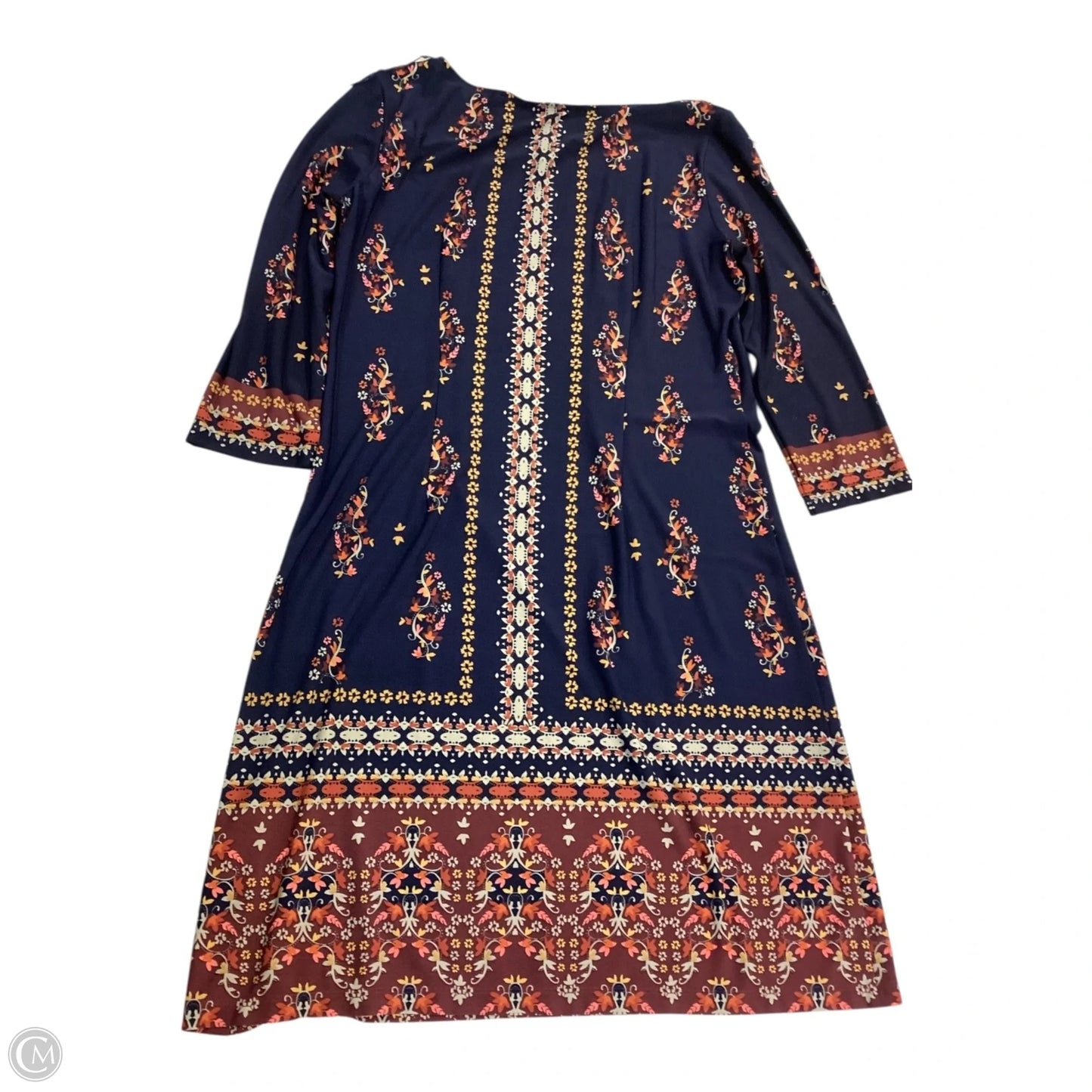 Dress Casual Short By London Times In Floral Print, Size: 8p