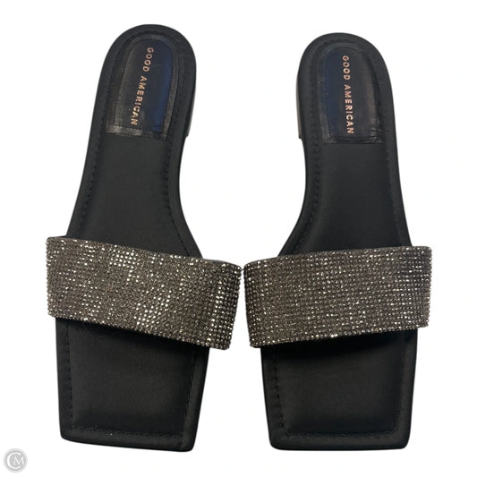 Shoes Flats By Good American In Black, Size: 13
