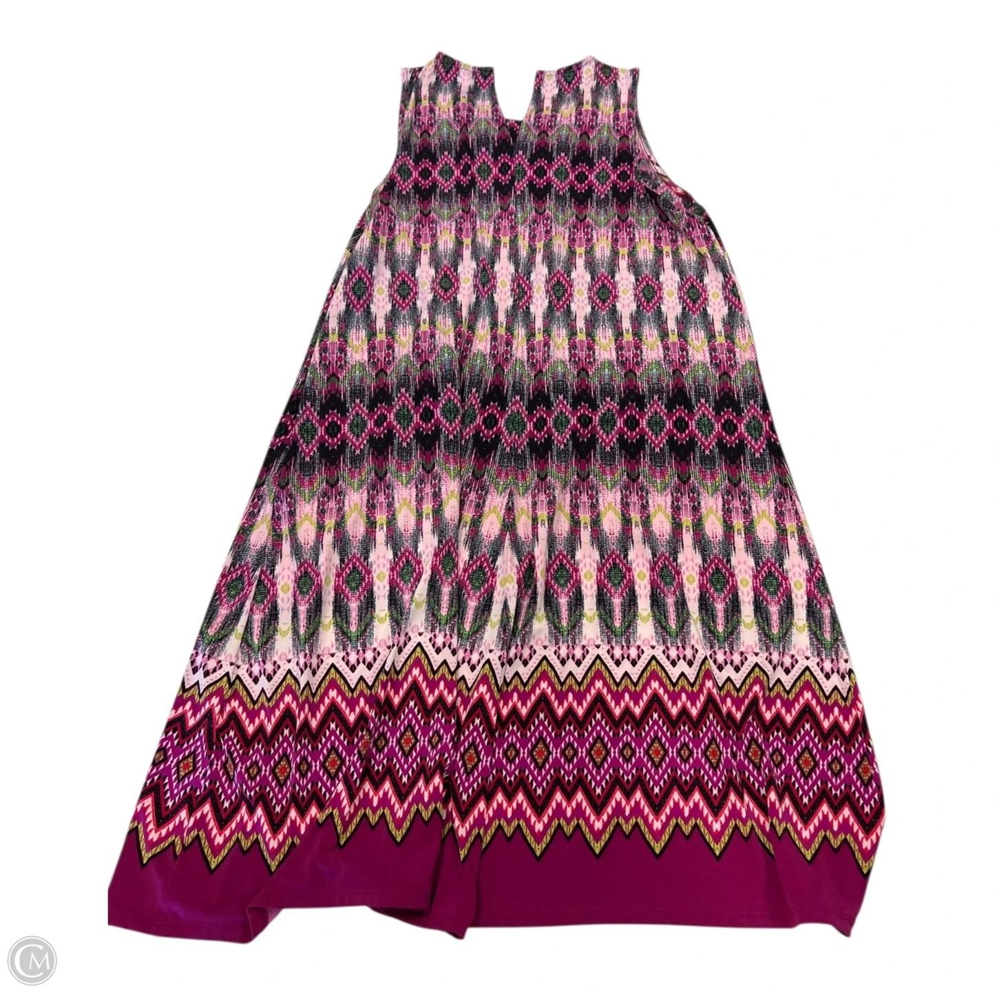 Dress Casual Short By Cb Studio In Pink, Size: Xl