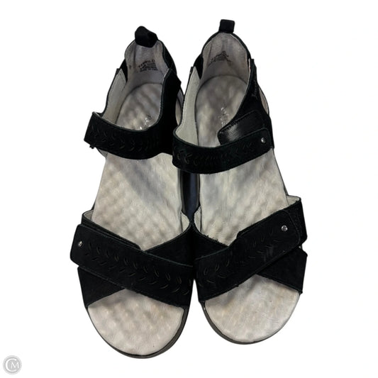 Shoes Flats By Jambu In Black, Size: 7