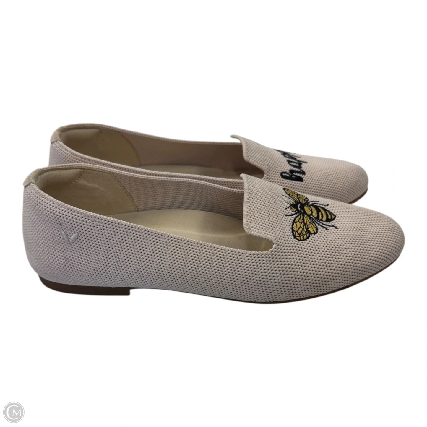 Shoes Flats By Vivaia In Cream, Size: 6.5
