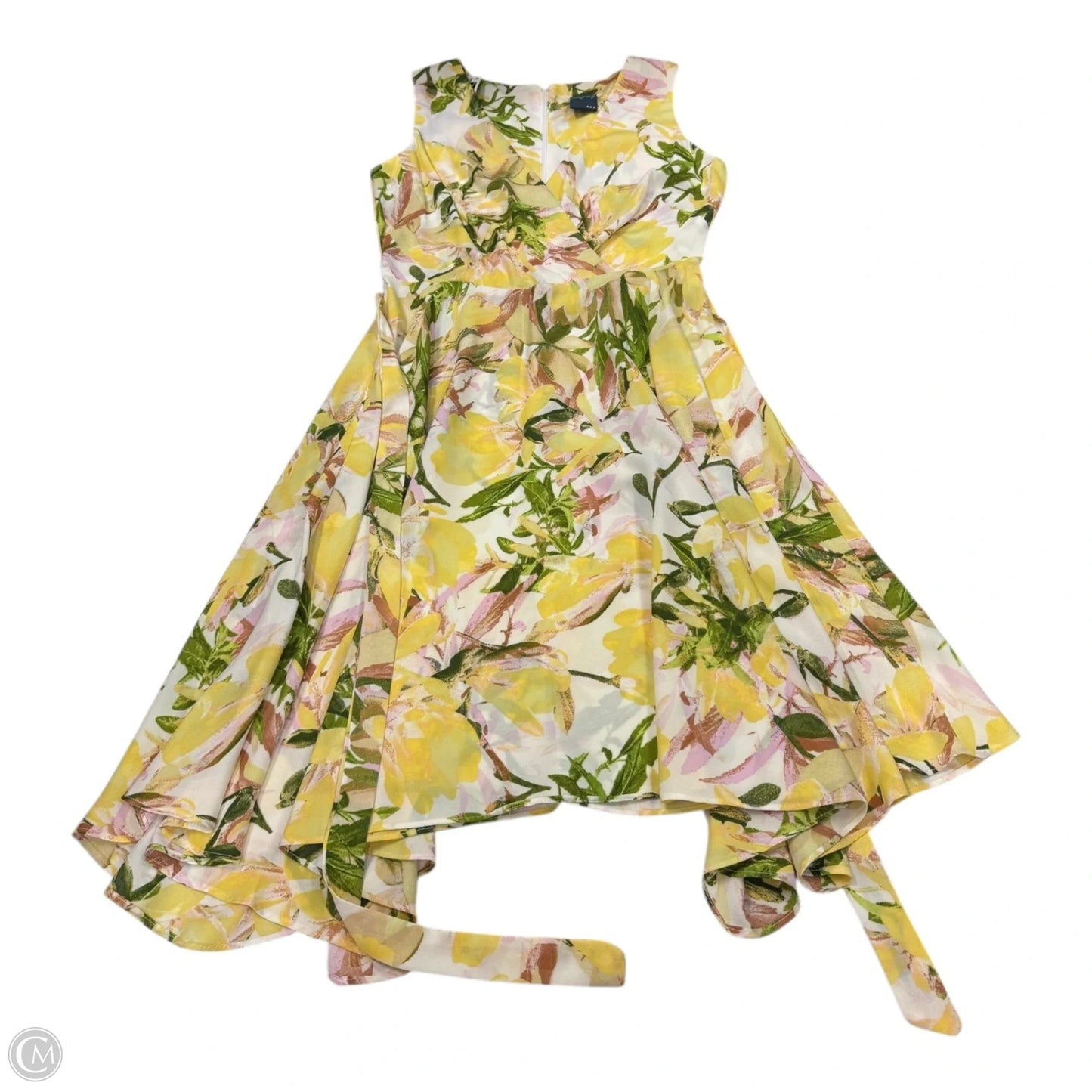 Dress Casual Short By Gabby Skye In Floral Print, Size: 4