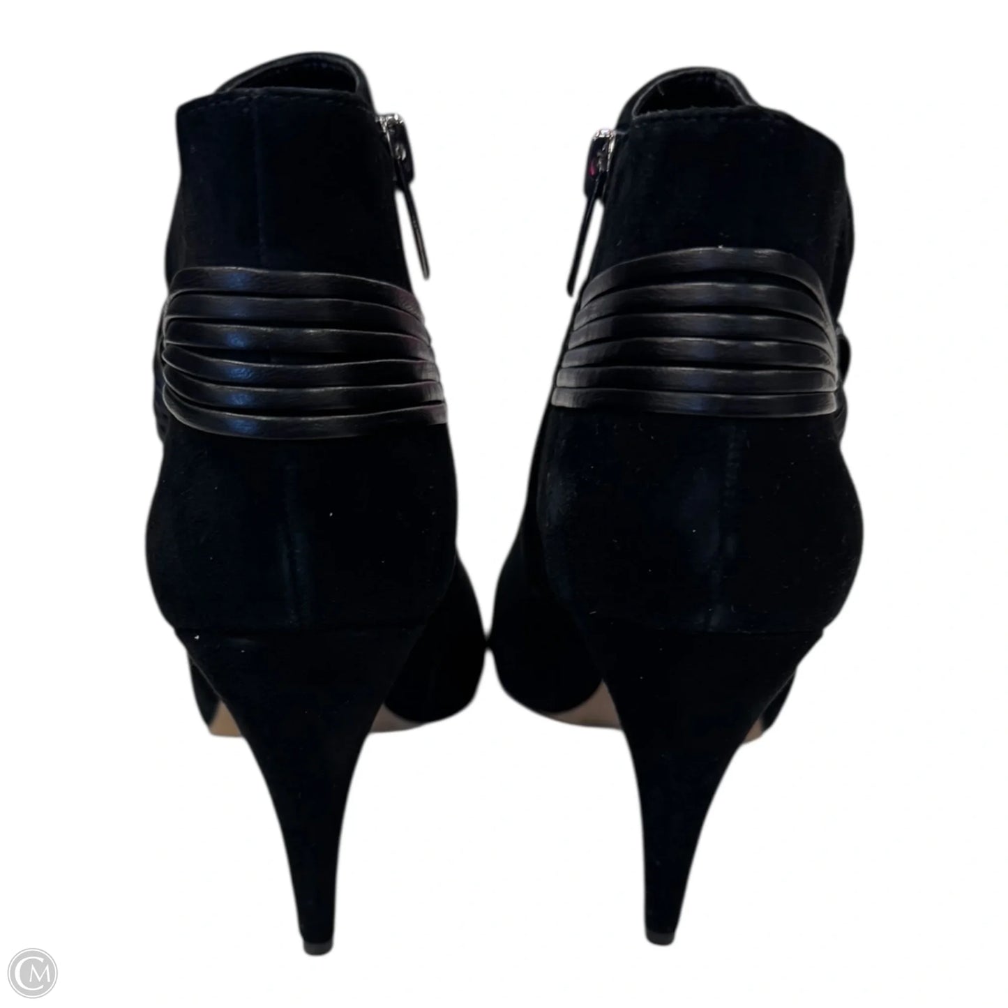 Boots Ankle Heels By Vince Camuto In Black, Size: 7.5