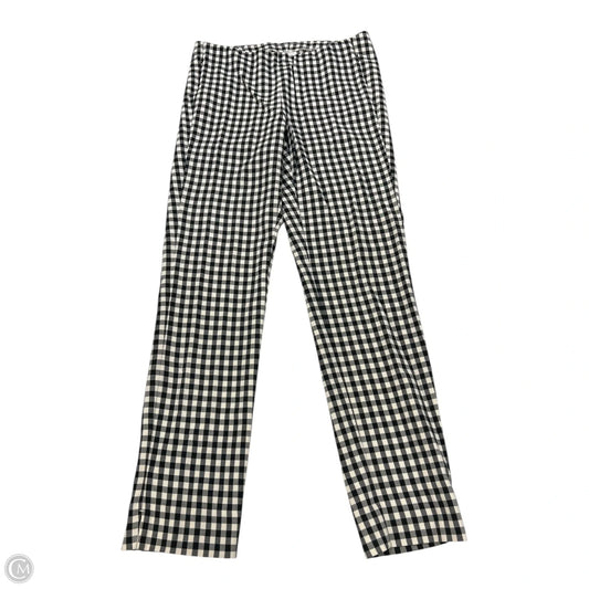Pants Cropped By J. Jill In Checkered Pattern, Size: 10