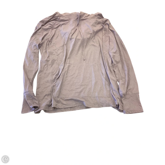 Athletic Sweatshirt Hoodie By Rbx In Pink, Size: 3x