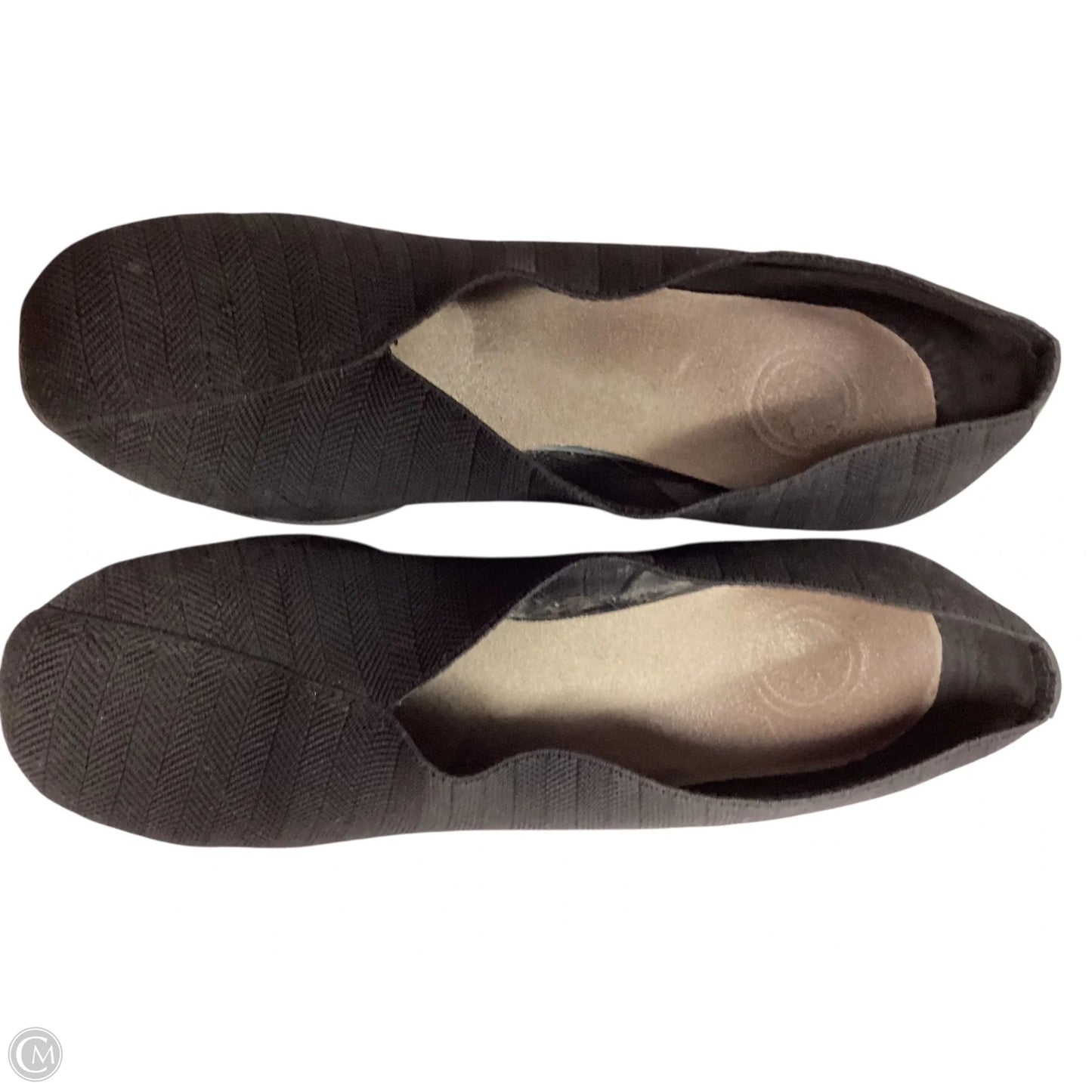 Shoes Flats By Clothes Mentor In Black, Size: 8