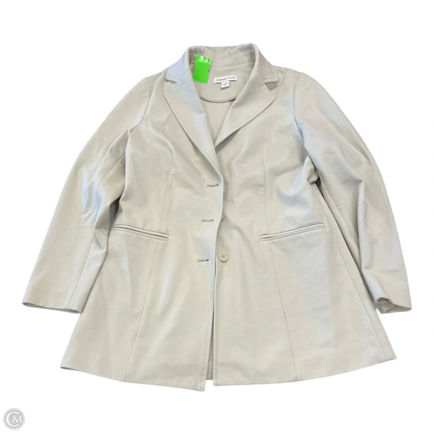 Jacket Other By Coldwater Creek In Cream, Size: 8