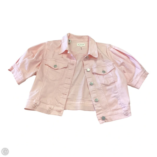 Jacket Other By Risen In Pink, Size: L