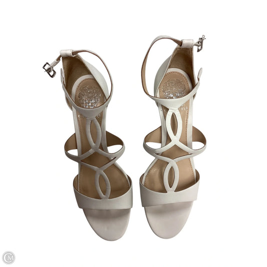 Shoes Heels Kitten By Vince Camuto In White, Size: 7.5