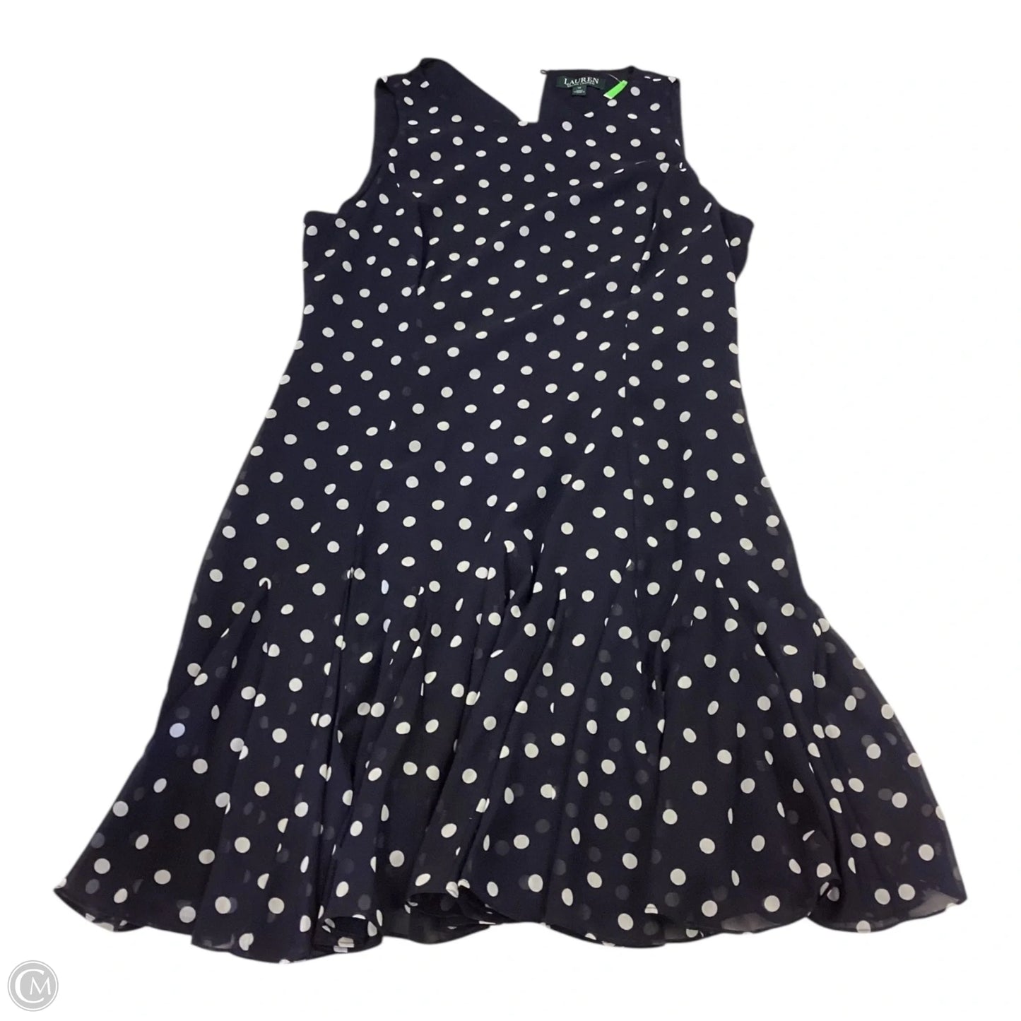 Dress Casual Short By Ralph Lauren In Polkadot Pattern, Size: 14