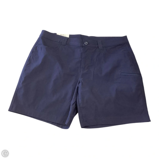 Shorts By Eddie Bauer In Navy, Size: 12
