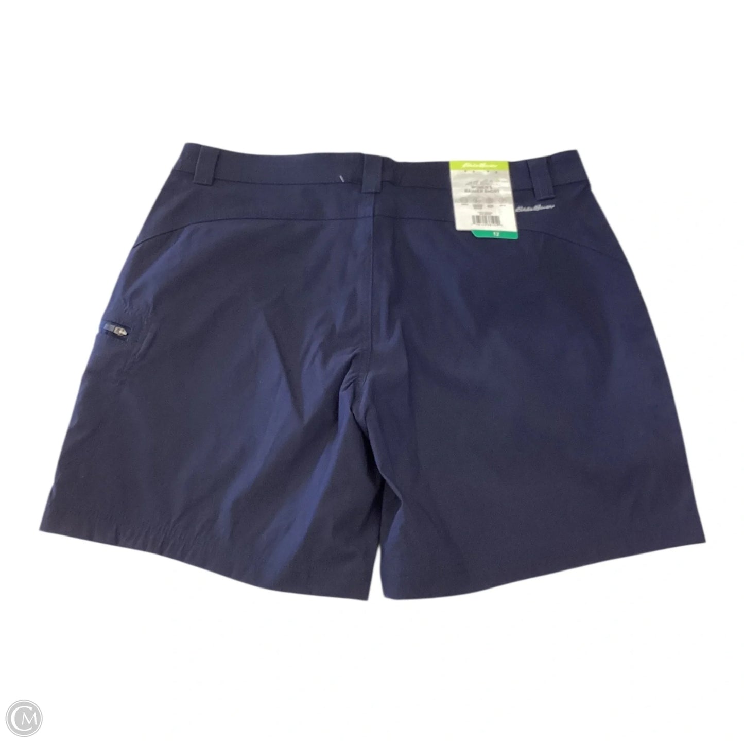 Shorts By Eddie Bauer In Navy, Size: 12