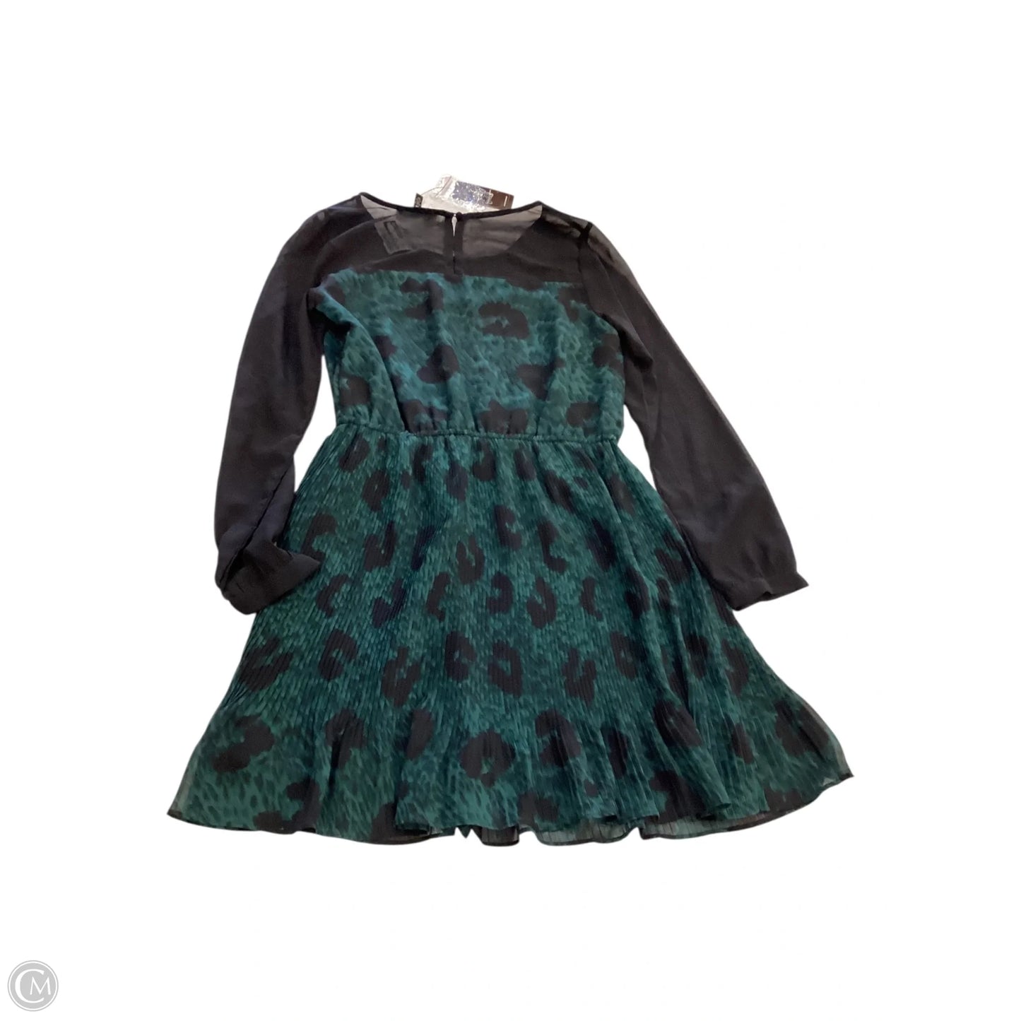 Dress Casual Short By Jessica Simpson In Black & Green, Size: M