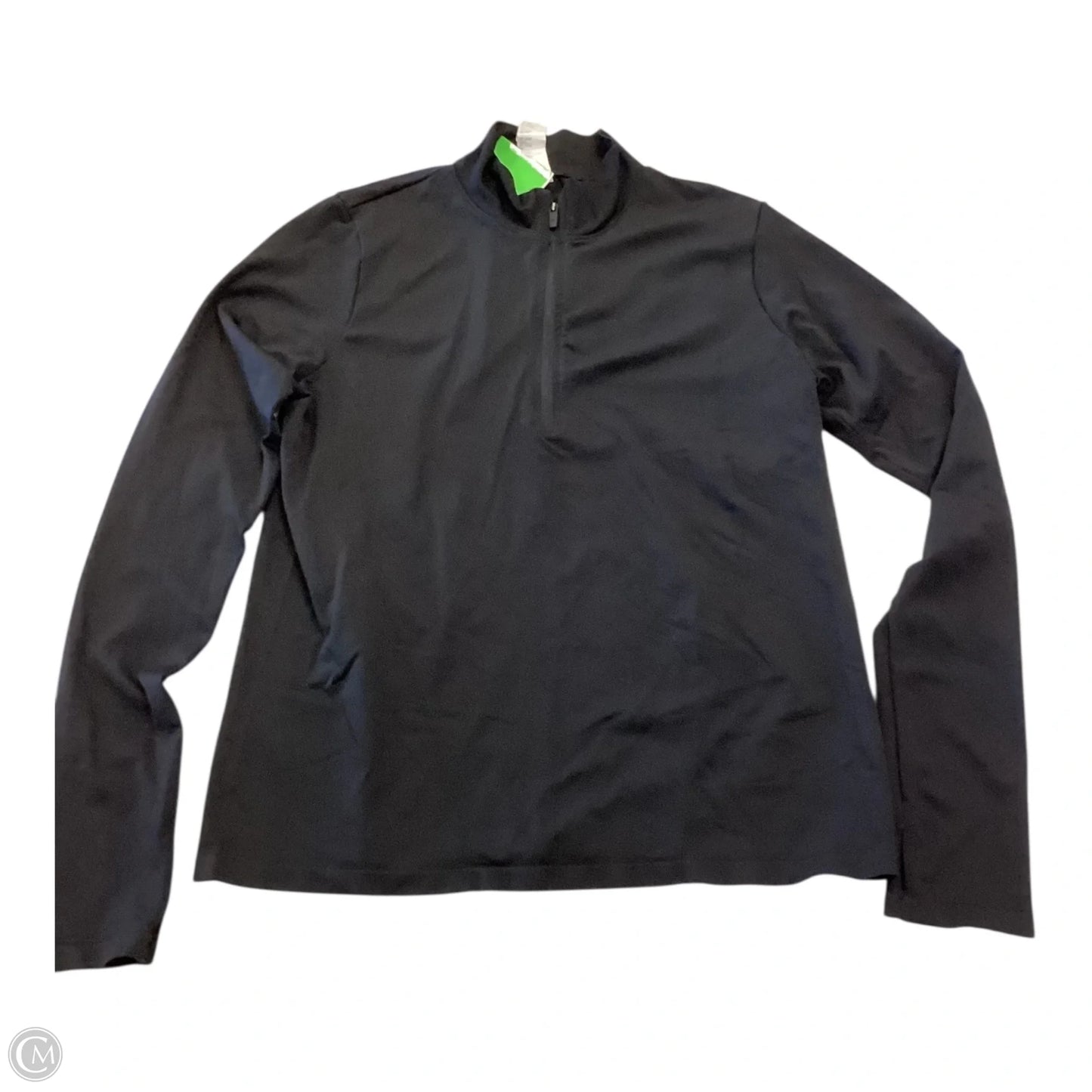 Top Long Sleeve By Fabletics In Black, Size: L