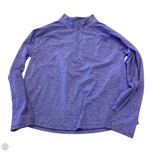 Top Long Sleeve By Clothes Mentor In Purple, Size: Xl