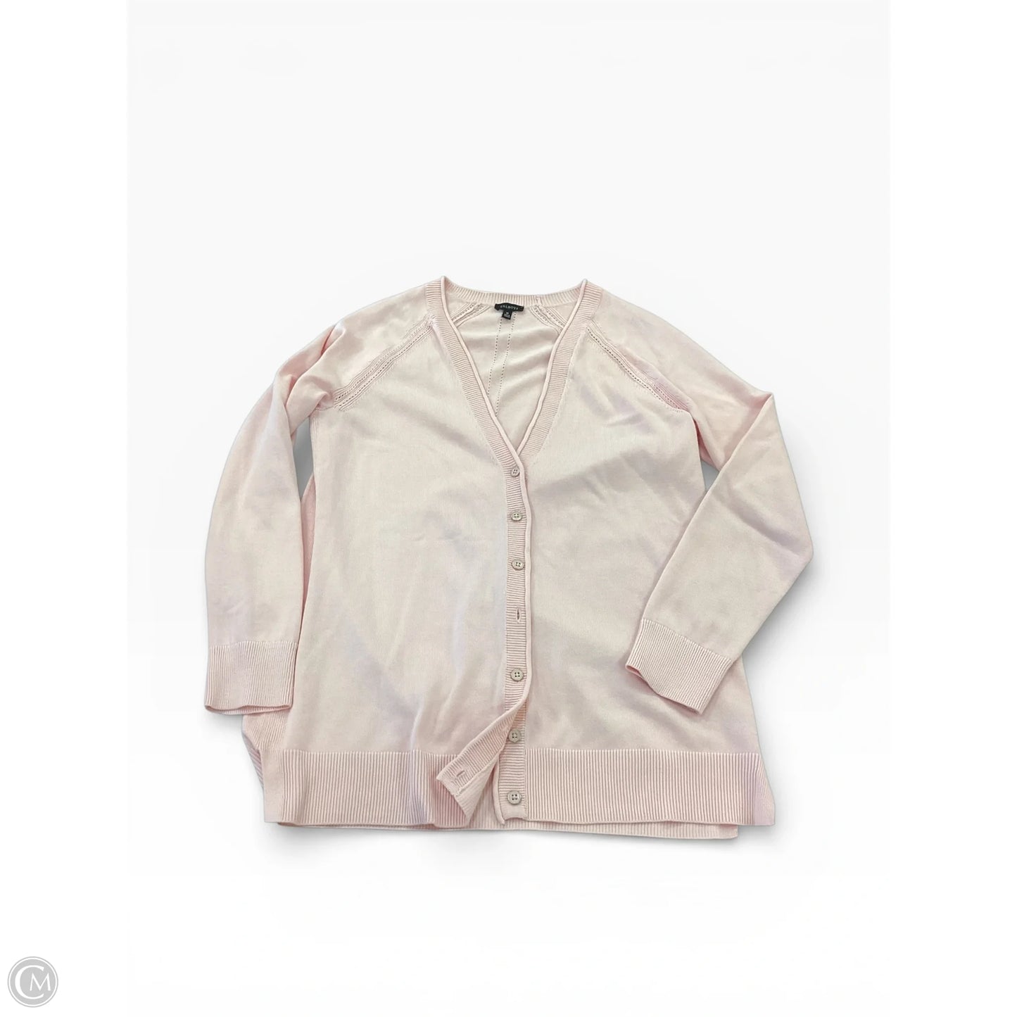 Cardigan By Talbots In Pink, Size: M