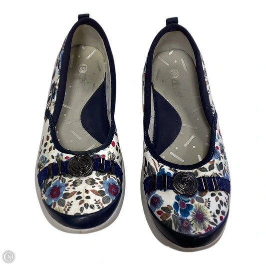 Shoes Heels Wedge By Bzees In Floral Print, Size: 6
