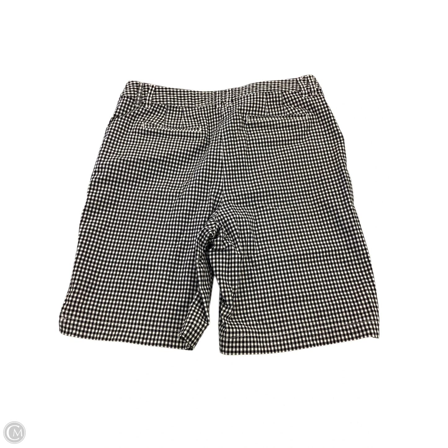 Shorts By Talbots In Checkered Pattern, Size: 12