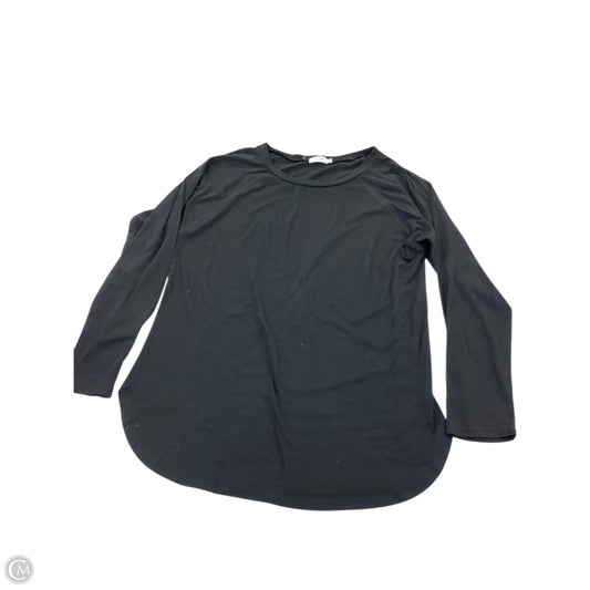 Top Long Sleeve By Clothes Mentor In Black, Size: L