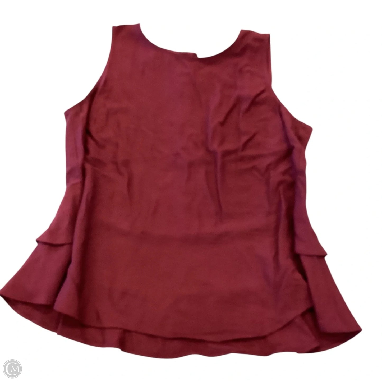 Blouse Sleeveless By Loft In Purple, Size: S