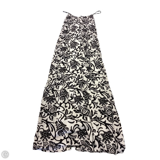 Dress Casual Maxi By Loft In Black & White, Size: Xsp