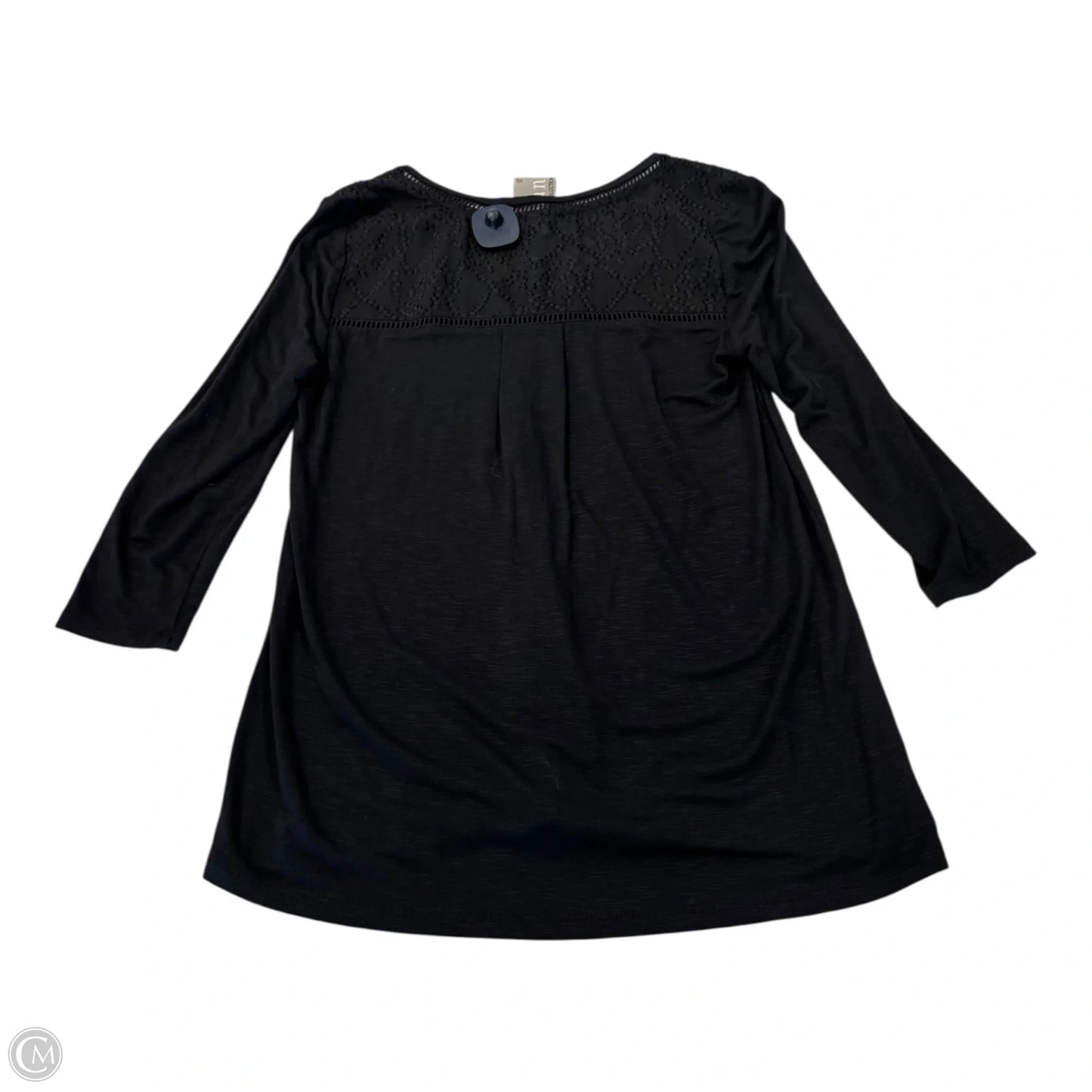 Top 3/4 Sleeve By Dolan Left Coast In Black, Size: Xs