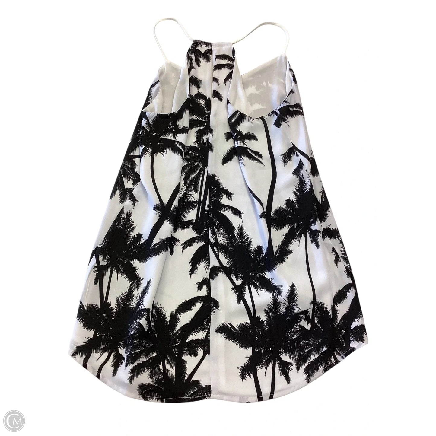 Top Sleeveless By Express In Black & White, Size: Xs