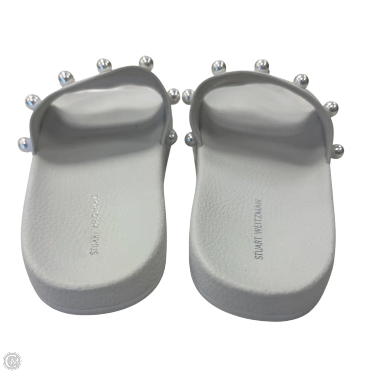 Shoes Designer By Stuart Weitzman In White, Size: 8