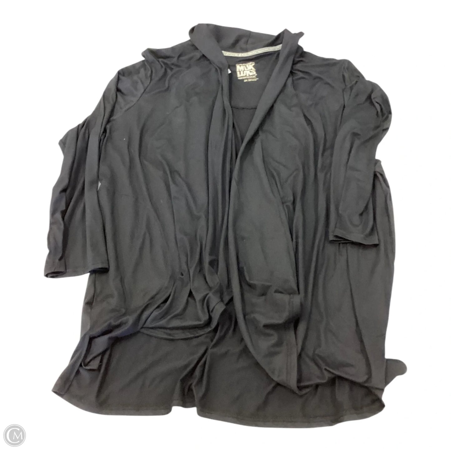 Jacket Other By Muk Luks In Black, Size: 3x