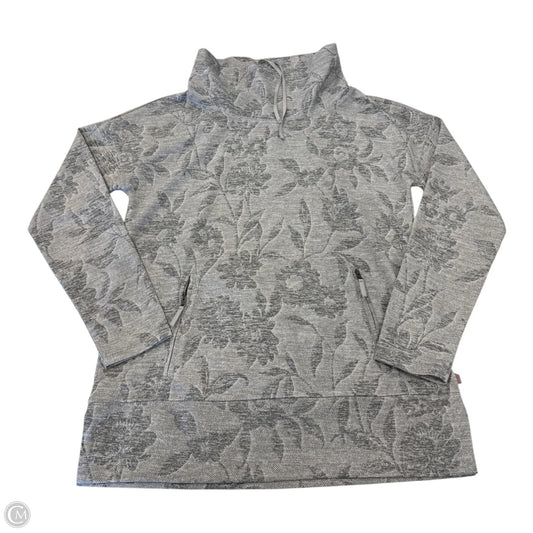 Top Long Sleeve By Talbots In Grey, Size: Xs