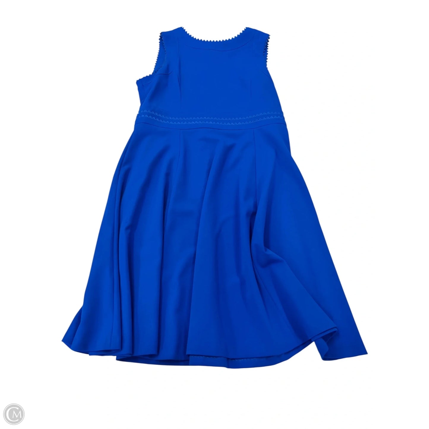 Dress Casual Short By Calvin Klein In Blue, Size: 12
