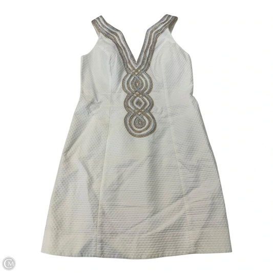 Dress Designer By Lilly Pulitzer In White, Size: 0