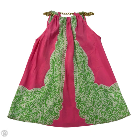 Blouse Designer By Lilly Pulitzer In Pink, Size: Xs