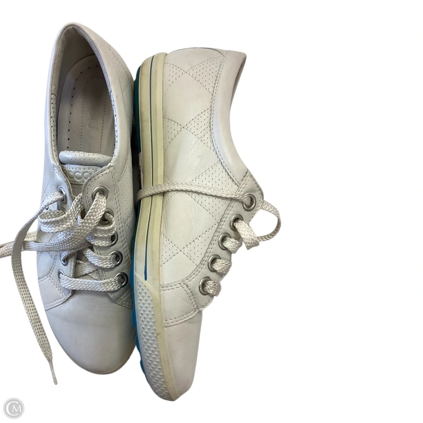 Shoes Flats By Ecco In White, Size: 6.5