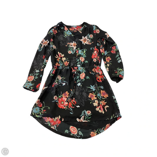 Dress Casual Short By Clothes Mentor In Floral Print, Size: 2