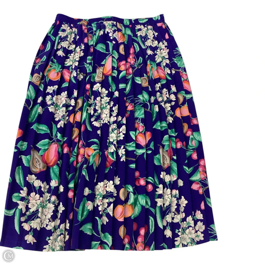 Skirt Maxi By Alfred Dunner In Floral Print, Size: 18