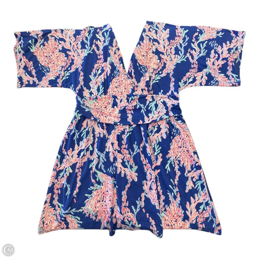 Dress Designer By Lilly Pulitzer In Blue, Size: L