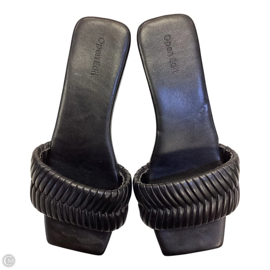 Shoes Flats By Open Edit In Black, Size: 8